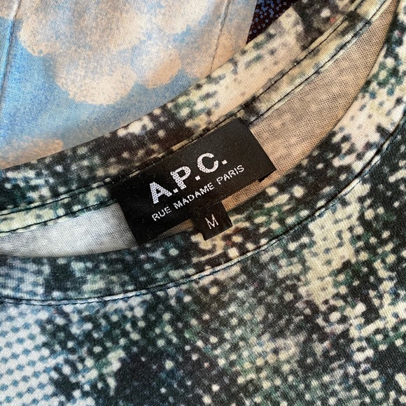 A.P.C. Multicolour Tee Size M - Picture 2 of 2